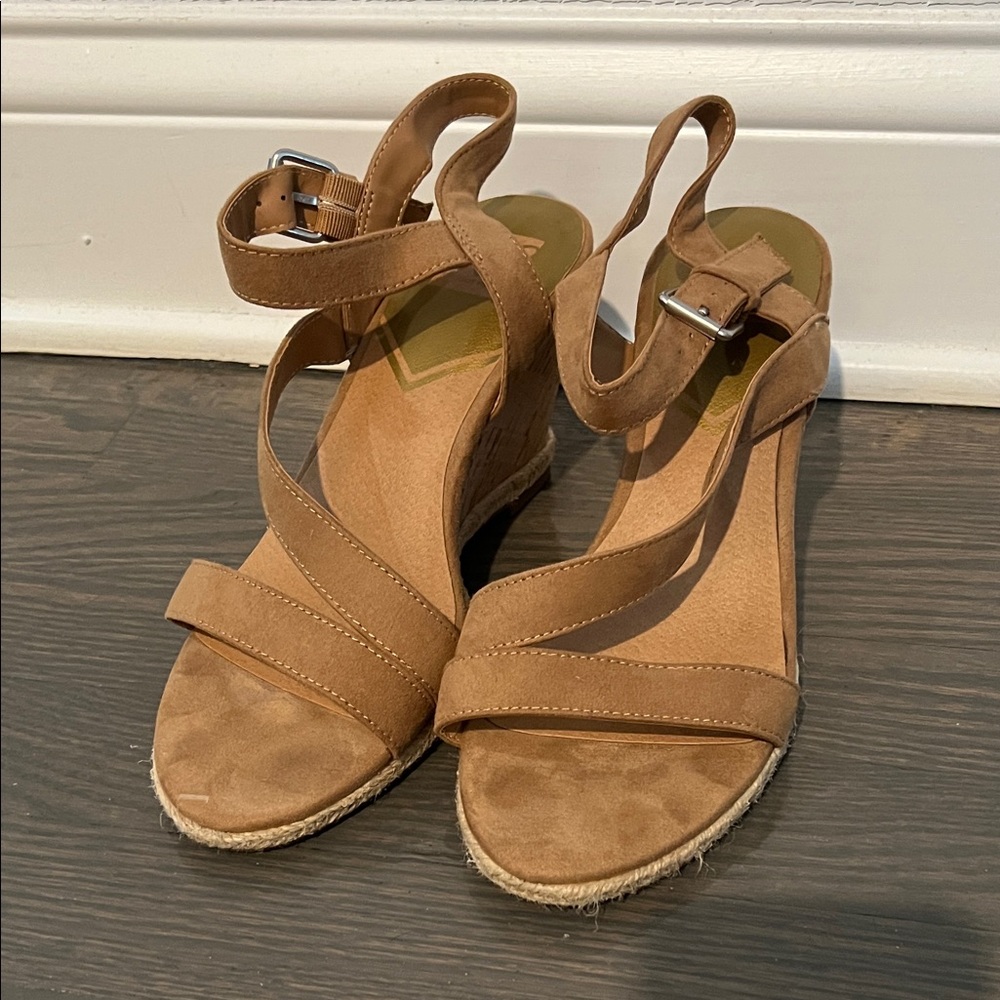 DV by Dolce Vita Brown Wedge Sandals
